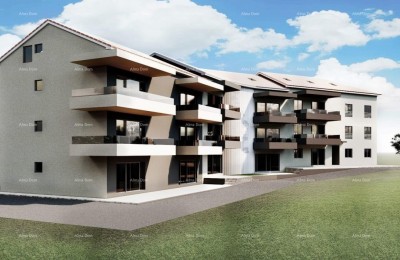 A brand new project! Apartments for sale in a new project in Valbandon, only 1 km away from the sea and the beaches!