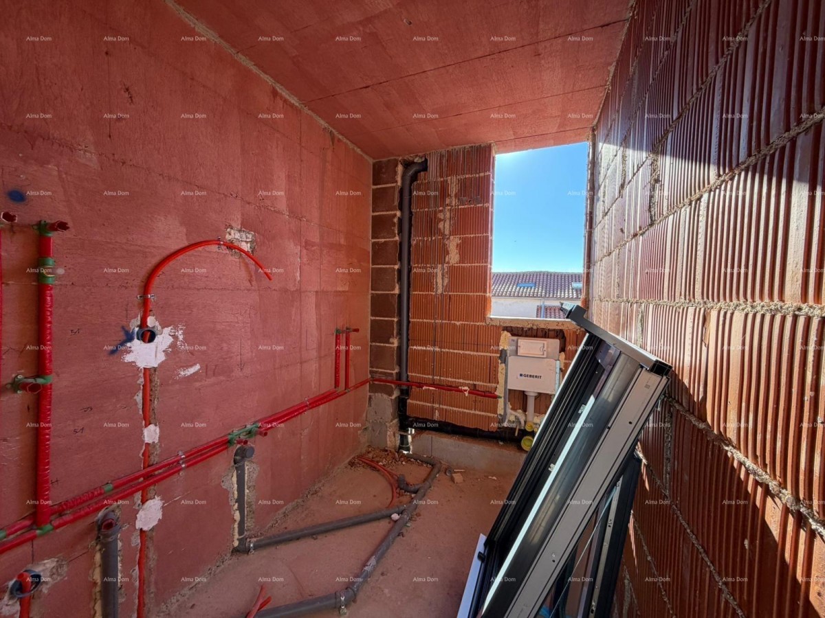 Prodaja modernih stanov v novem stanovanjskem projektu, pogled na morje, Štinjan, B4 13