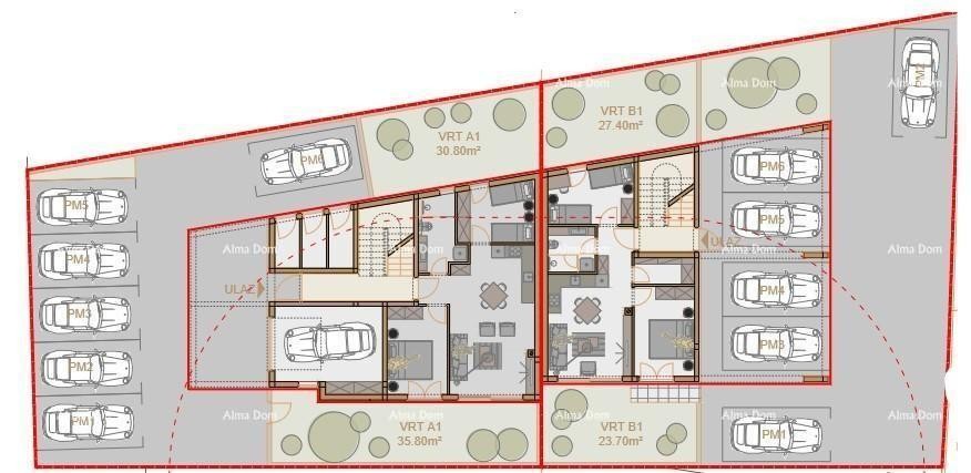 Appartamenti in vendita in un nuovo progetto, Veli vrh, Pola! 10