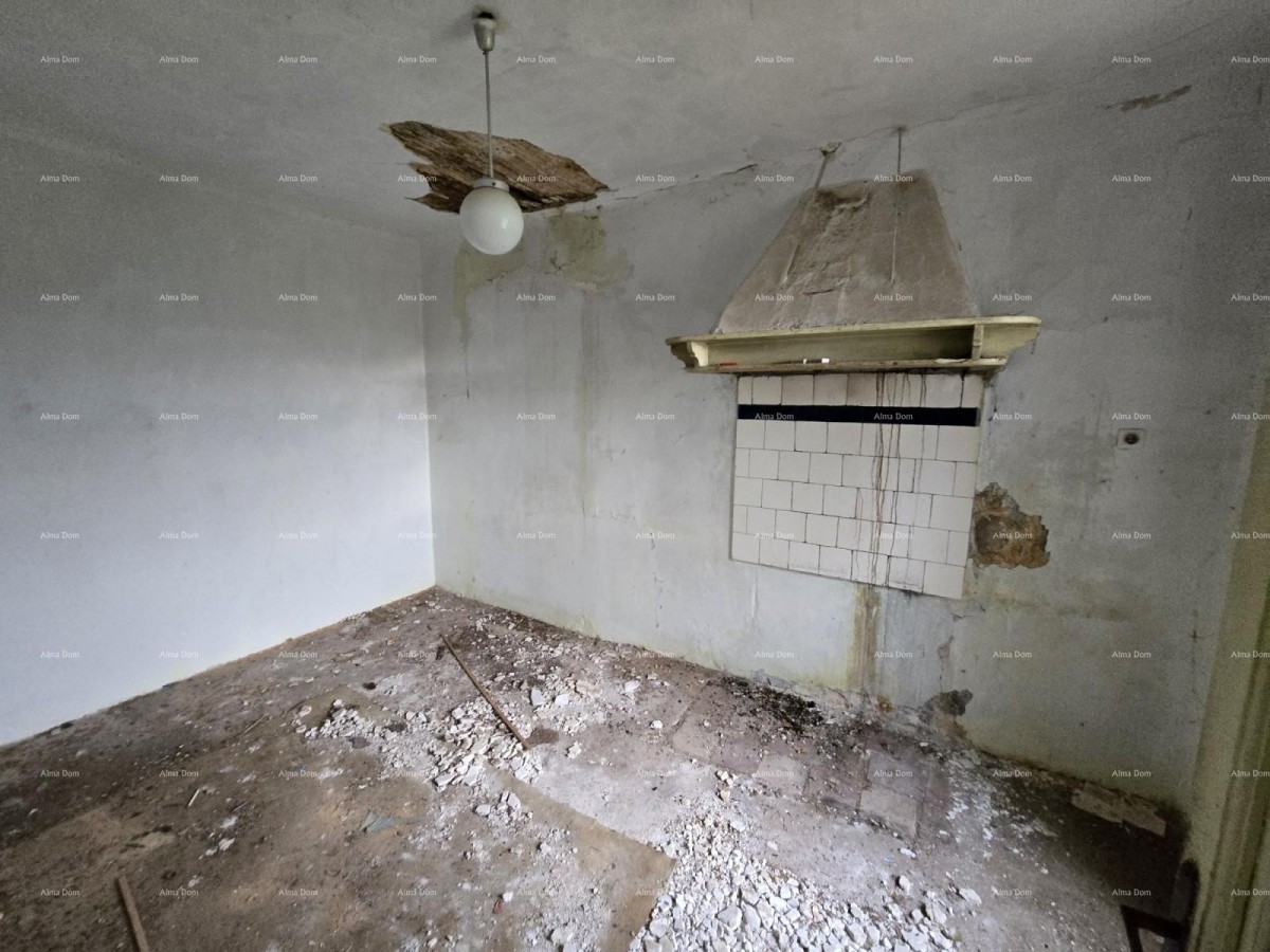 Galižana –kamena kuće s građevinskim zemljištem i šternom 11