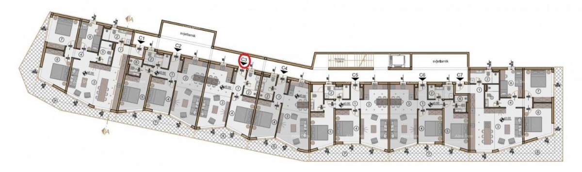 Luksuzni stanovi sa pogledom na Marina Veruda! C3 11