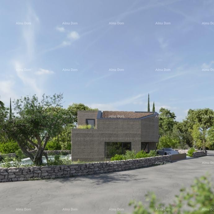 Prodaje se građevinsko zemljište, 504 m2, vile s bazenom u općini Svetvinčenat 5