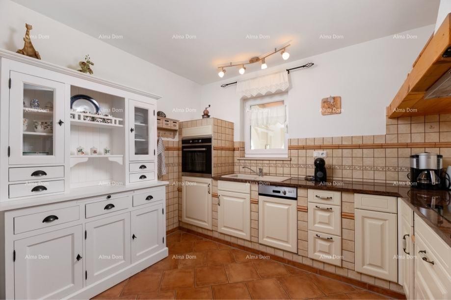 Rasa, House with a Pool and Sea View 4