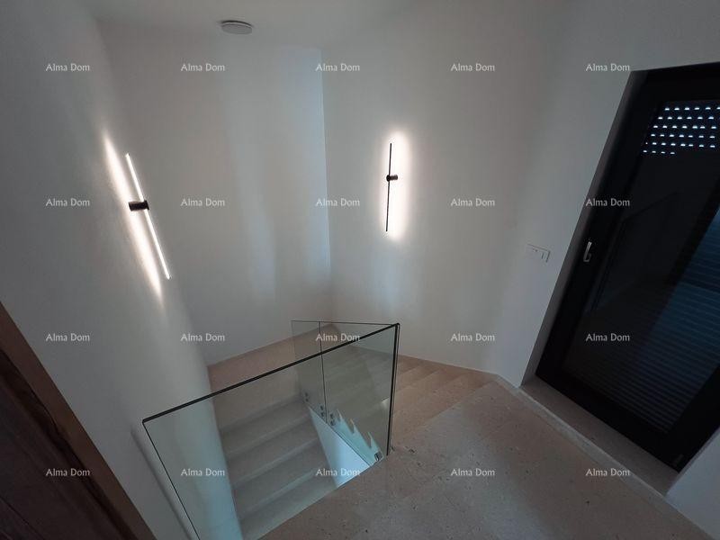 A newly built, modern two-story house with a swimming pool near the sea, Pomer! 17