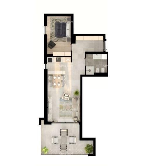 UMAG! Appartamento moderno in un complesso residenziale di alta qualità vicino al mare, S64 7