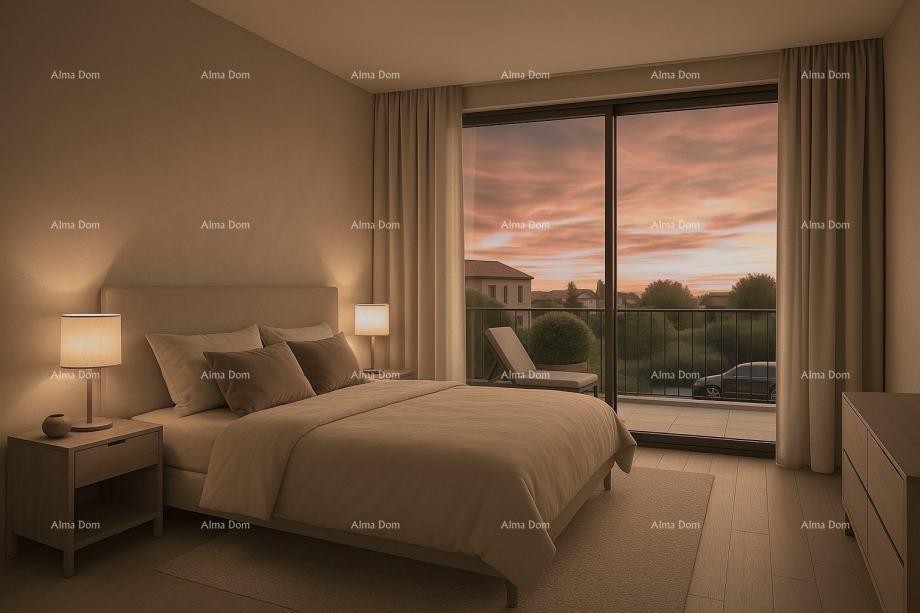 Современное новостроительство с двумя квартирами и панорамным видом на море – Жбандай, Пореч 12