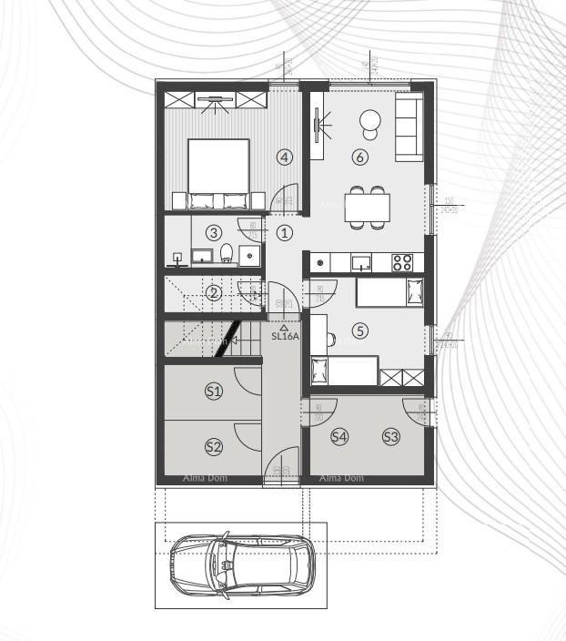 Prodaja stanov v novem stanovanjskem kompleksu, Štinjan! 16A 12