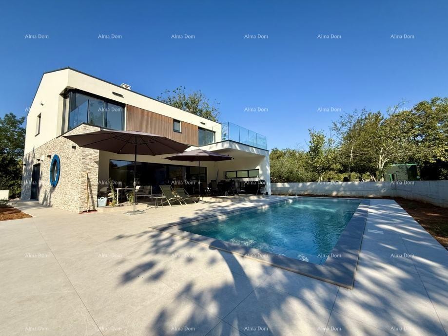 Современная вилла с бассейном, 218 м² – окрестности Лабина 3