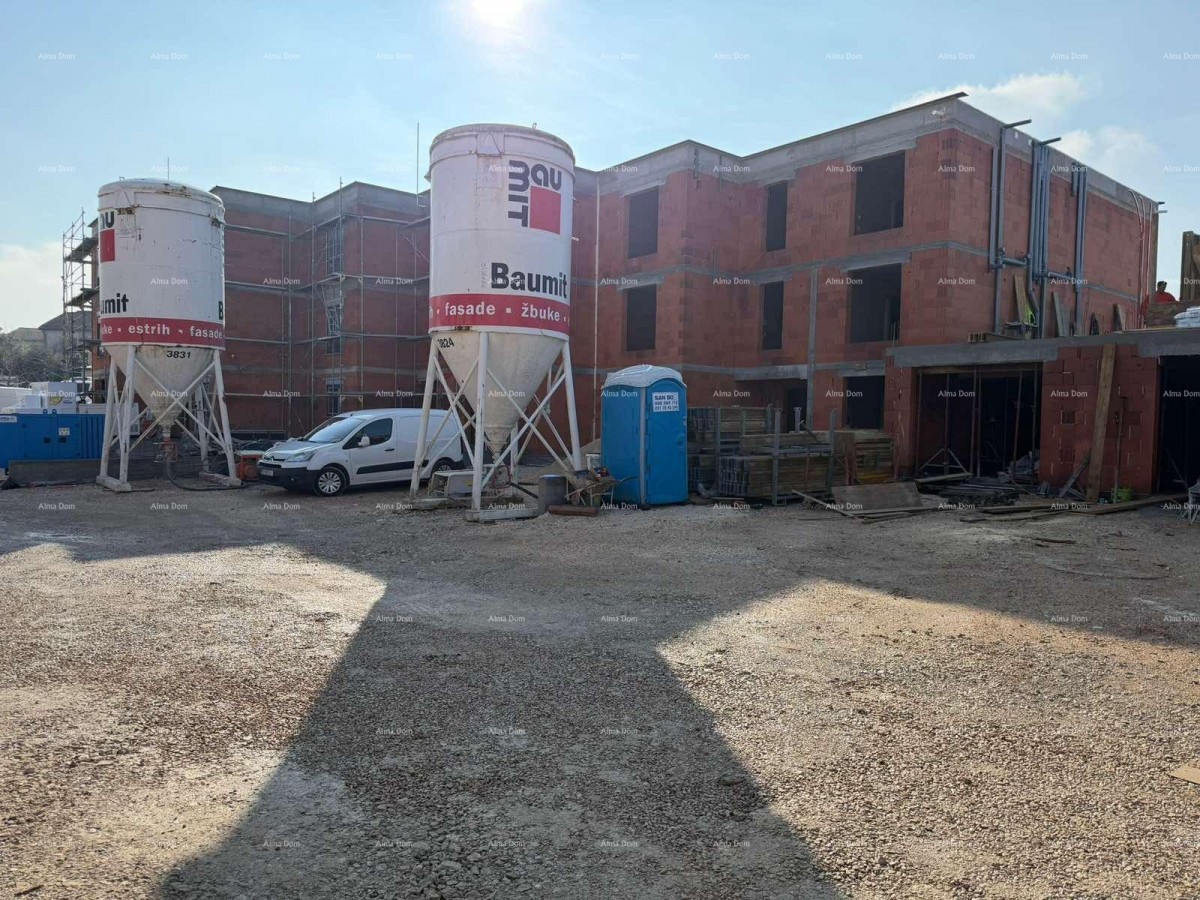 Penthouse, 132m2 apartment, Garage + Parking Space, in a new residential complex, Valdebek, Pula! 9