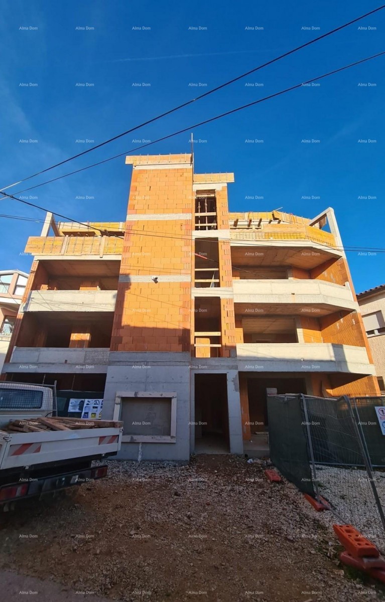 Prodaja - stan s terasom v novem stanovanjskem projektu, Ližnjan!S2 1