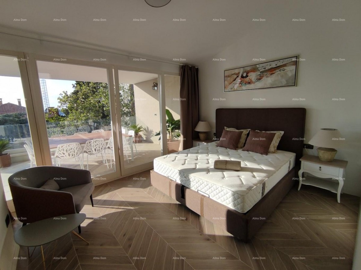 Pula Veruda Прекрасная, полностью отреставрированная австро-венгерская каменная вилла с видом на море. 6