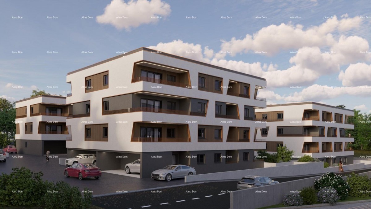 Prodaja stanova u modernoj novogradnji, u centru, Poreč! 2