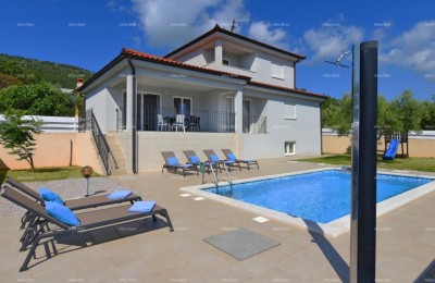 Raša – Villa with Private Pool and Garden