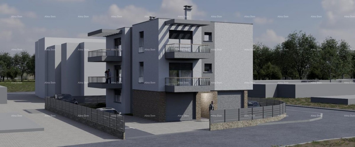 Продажа - квартира с двумя спальнями, садом и 2 парковочными местами 15