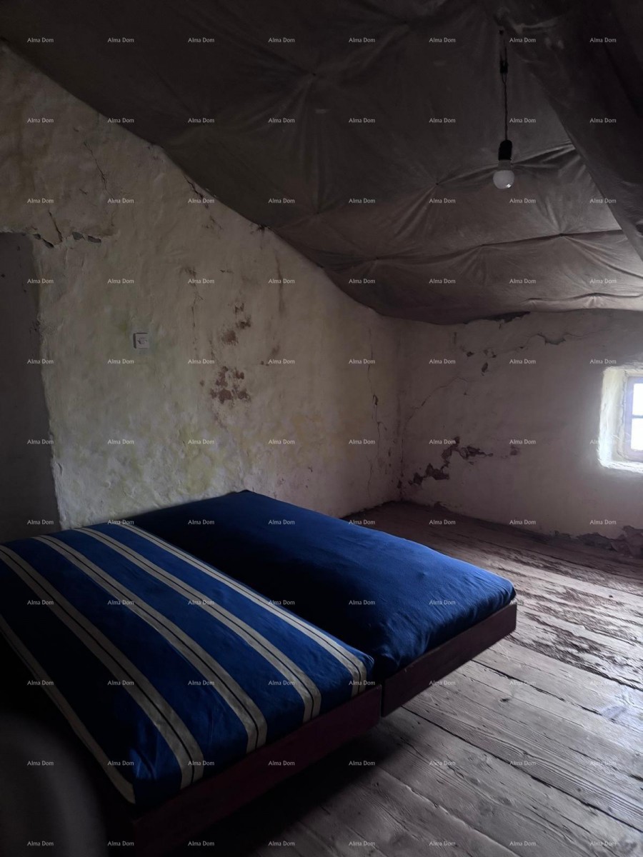 Istarska kamena kuća za renovaciju. Općina Lovrećica. 20