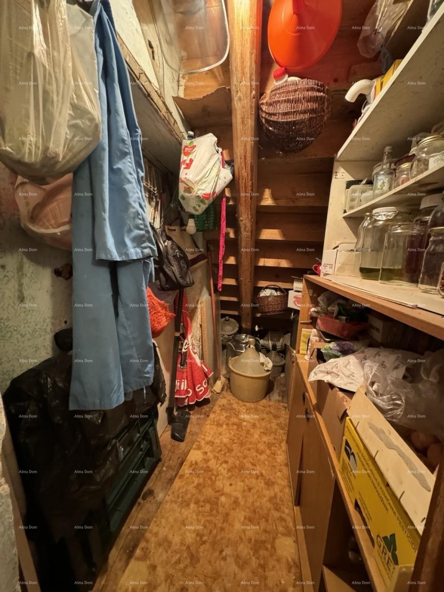 A house with a yard near the center, Buje! 12