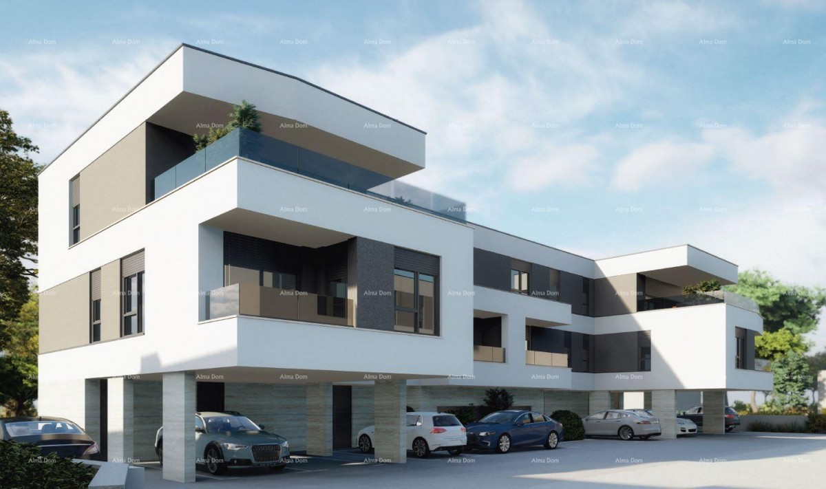 ŠTINJAN – NOVI STAMBENI KOMPLEKS – STAN NA 1.KATU 1