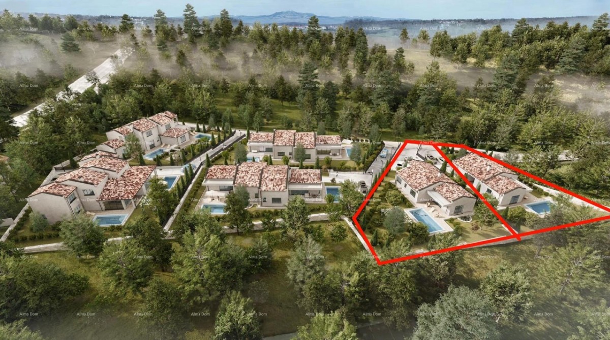 БАРБАН - Земля под застройку с проектом (дом с бассейном), 15 минут до моря 3