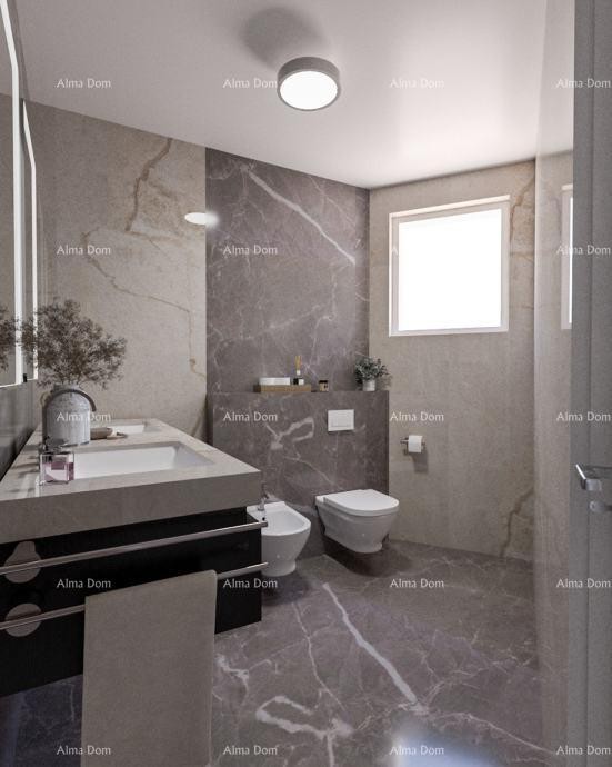 Истрии, Тиньян,  одноэтажный дом  с бассейном 16