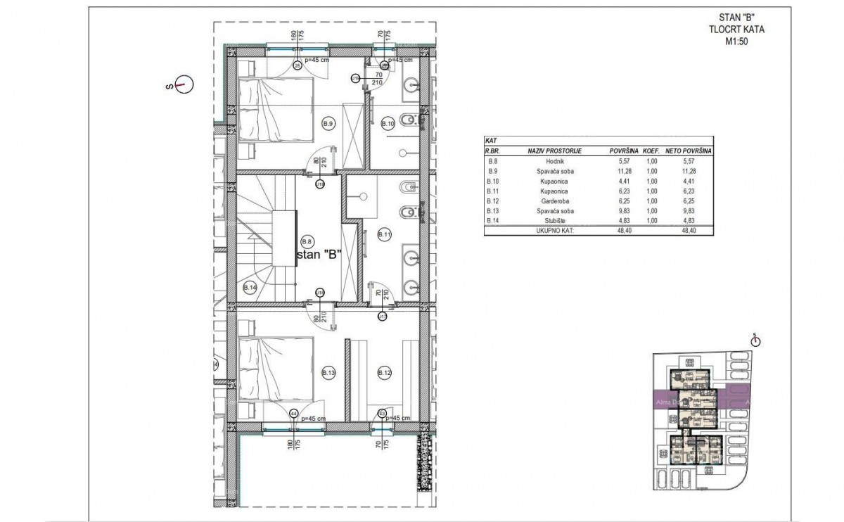 Un appartamento in vendita in un'ottima posizione a Parenzo! 10