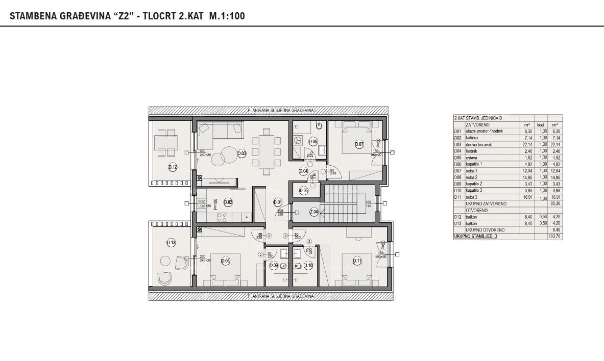 Квартира в привлекательном месте - квартира D/Z2, Premanturska cesta 8