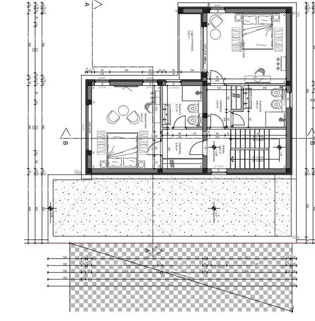 A newly built, modern two-story house with a swimming pool near the sea, Pomer! 27
