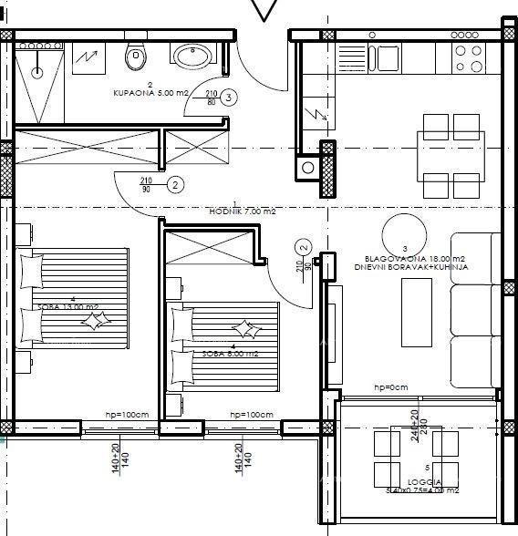 Nuovo progetto residenziale - vendita di appartamenti in ottima posizione, Pula! 1