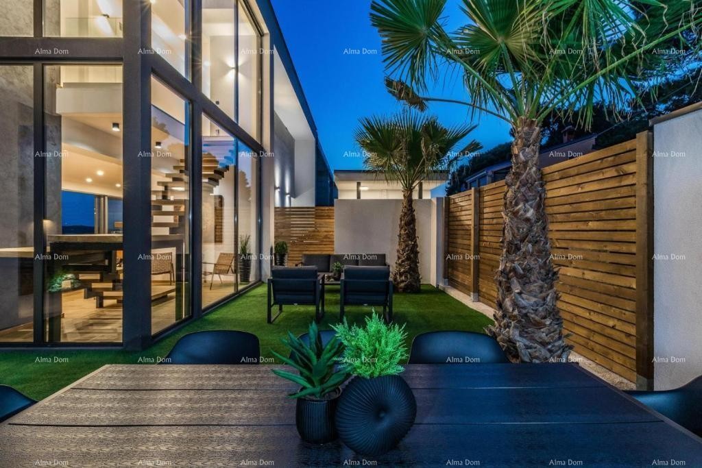 Современная вилла с панорамным видом на море в Медулине! 8