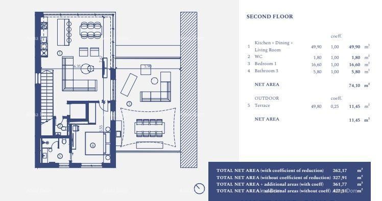 UMAG, Samostojeća vila u luksuznom resortu! Pogled na more! V 36 20