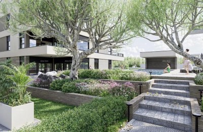 Prodaja stanov v moderni novogradnji s bazenom, Fažana!