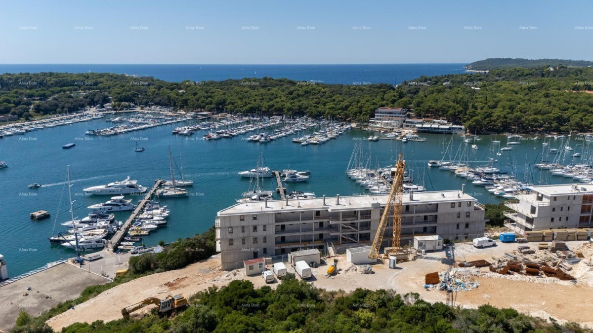 Prodaja modernih stanova u eksluzivnoj zgradi sa pogledom na marinu, Pula!C11 18