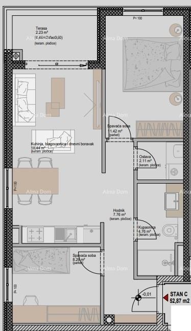 Продаются квартиры в современной новостройке в центре Пореча! 7