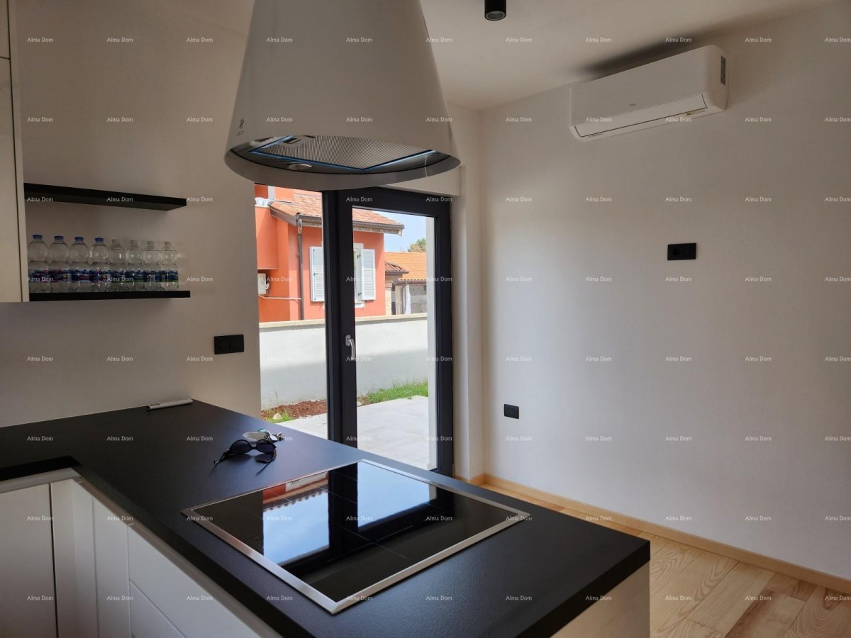 Istria, Ližnjan, 1 km dal centro di Medulin, nuova casa moderna con piscina per le vacanze. 17