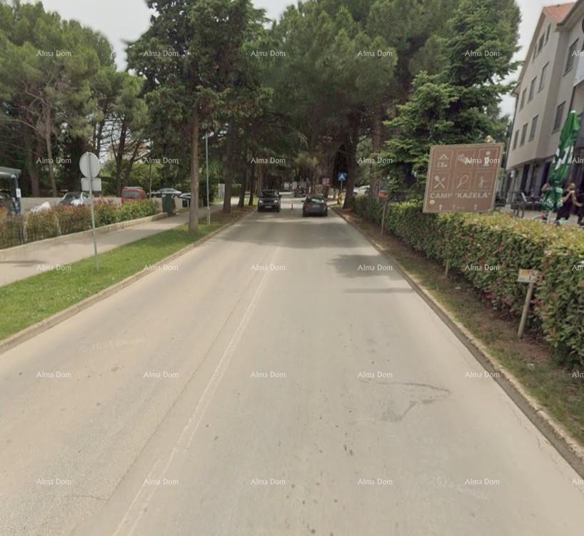 Продажа земельного участка под строительство с готовым проектом для строительства офисного здания, Медулин! 1