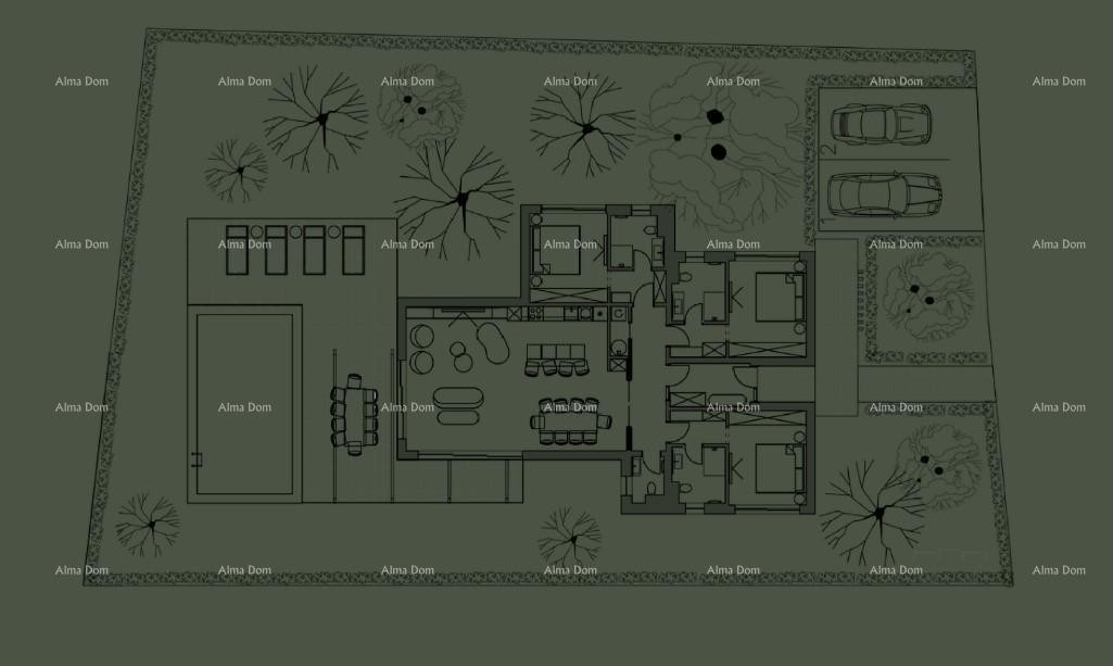 Luxury villas for sale, modern design with swimming pools, Vodnjan surroundings! V-B 8