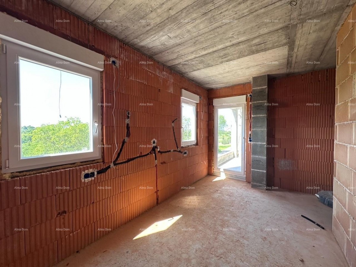 Umag- For sale: semi-detached house in rough construction phase. 14