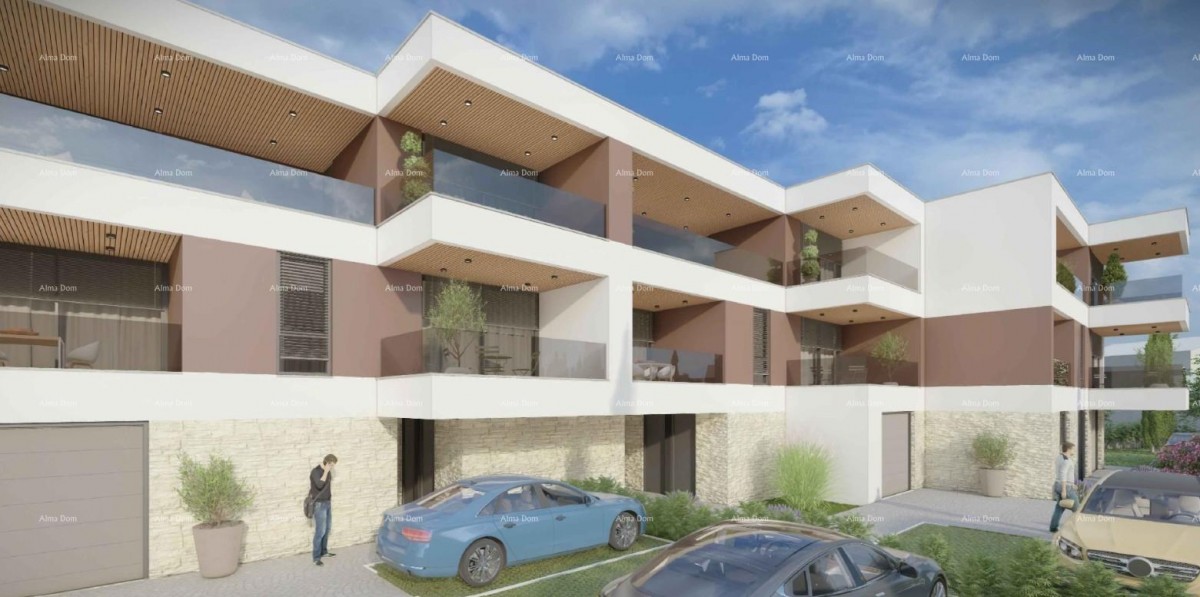 Prodaja stan v novogradnji z garažo, parkirnim mestom in shrambo, Pula! 7