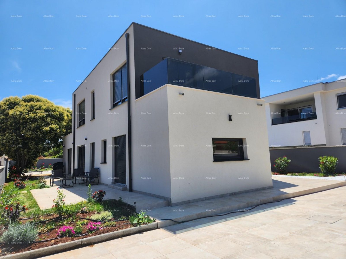 Istria, Ližnjan, 1 km dal centro di Medulin, nuova casa moderna con piscina per le vacanze. 32