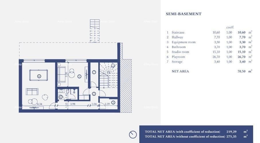 UMAG, Villa indipendente in un lussuoso resort! Vista mare! V15 6
