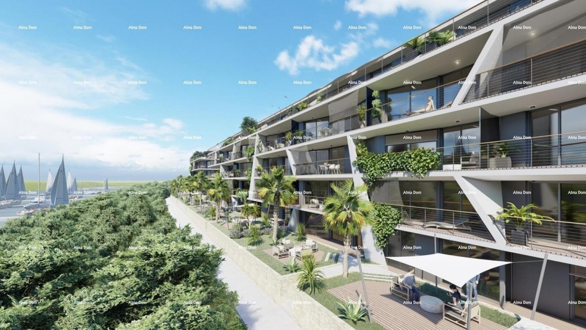 Vendita di appartamenti moderni in un edificio esclusivo con vista sul porto, Pula! 10