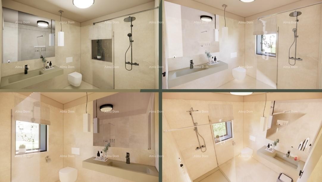 Ville di lusso in vendita, design moderno con piscine, dintorni di Dignano! VA 9