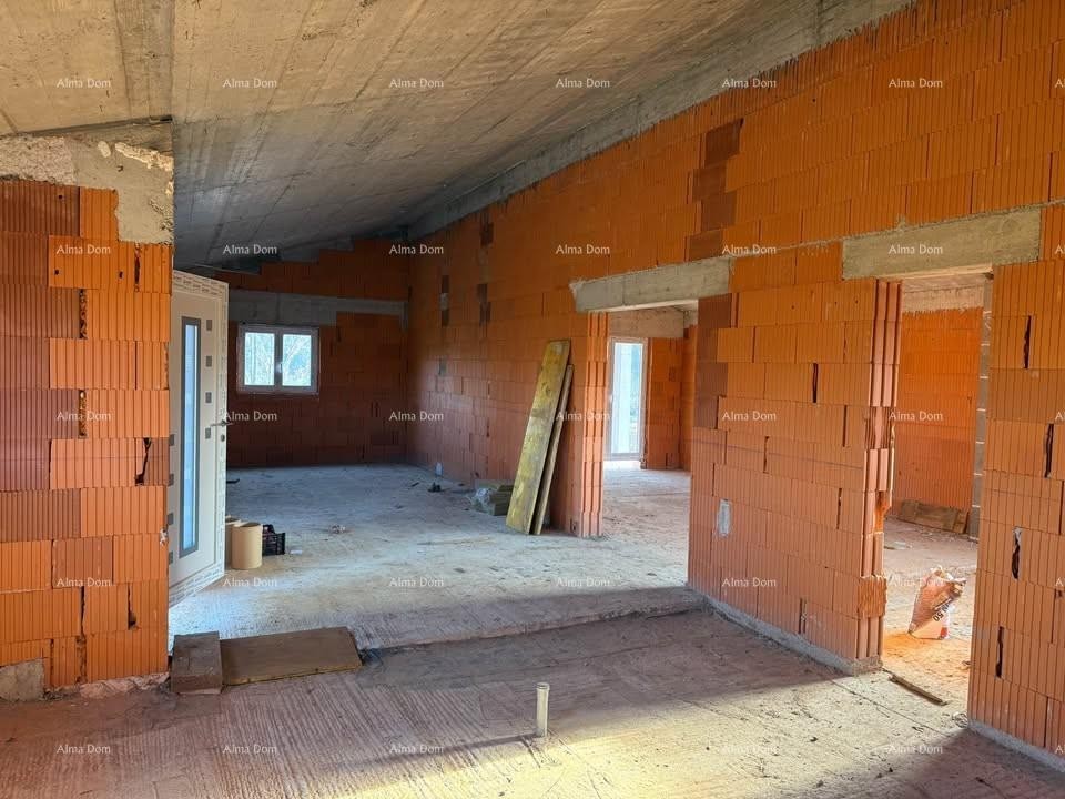 Casa in fase di roh-bau con ampio giardino – Cerovlje 6