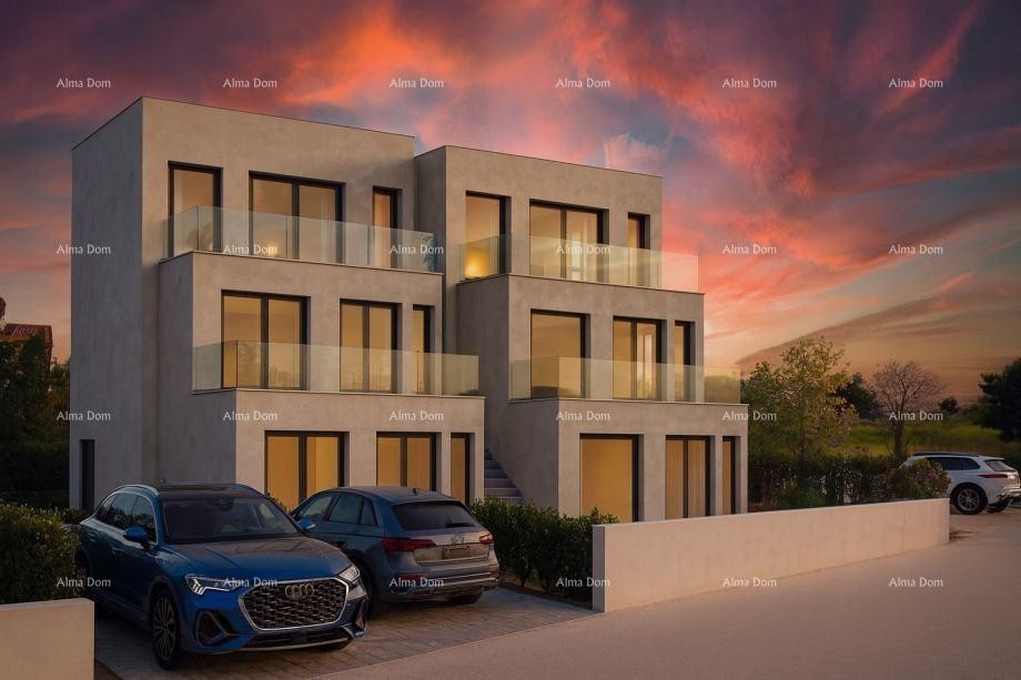 Poreč, Žbandaj, Dvoetažni stan 89 m² u novogradnji 10