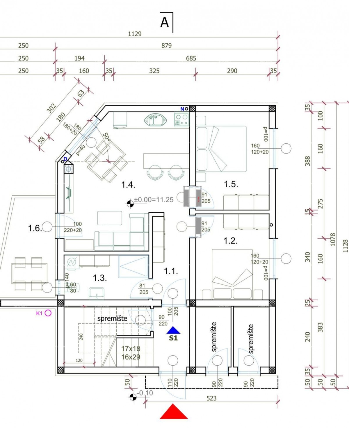 Продажа - квартира в новостройке с парковочным местом, кладовкой и садом - здание всего с 3 квартирами, Пула! 2