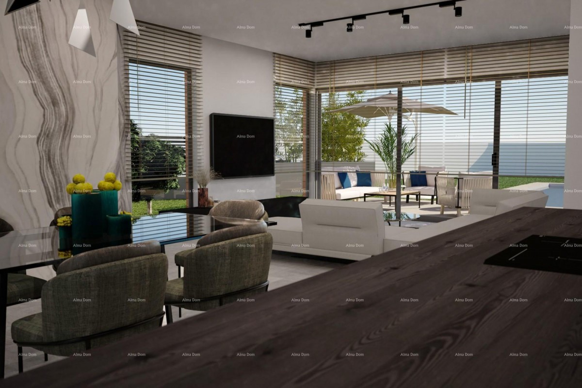 Современная вилла с бассейном в Водняне 3