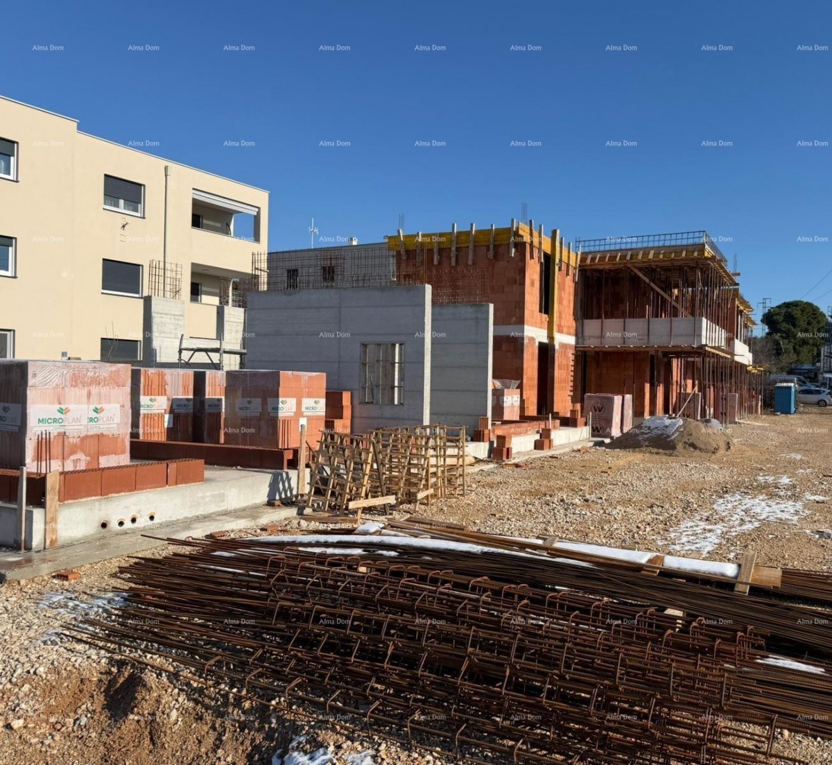 Sale of apartments under construction - new residential complex, Pula! Apartment D zg A1 1