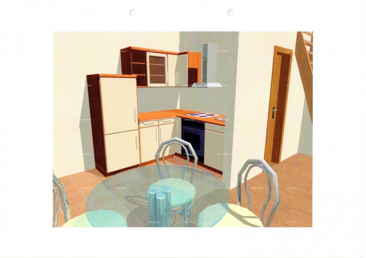 Червар Порат – 2-комнатная квартира с галереей, 100 м от моря 11