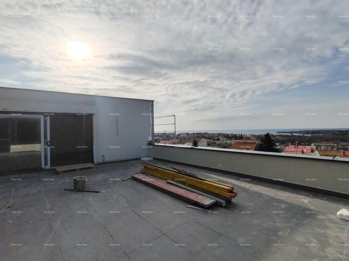 Poreč, Veli Maj, PENTHOUSE S PANORAMNIM POGLEDOM NA MORE 15