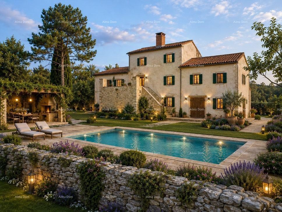 ISTRIA VILLA WITH POOL AND 4,000 m² OF LAND – OPRTALJ 1