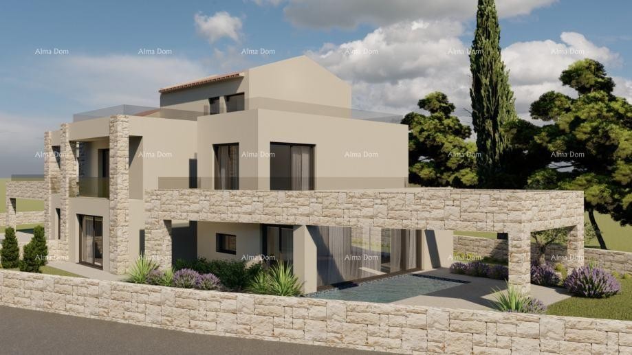 Vižinada, Na prodaj je građevinsko zemljište s pravomoćnom građevinskom dozvolom 2